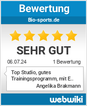 Bewertungen zu bio-sports.de