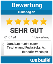 Bewertungen zu lumabag.de