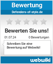 Bewertungen zu defenders-of-style.de