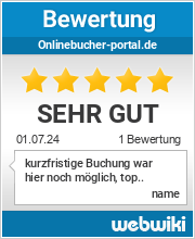 Bewertungen zu onlinebucher-portal.de
