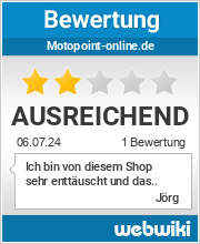 Bewertungen zu motopoint-online.de