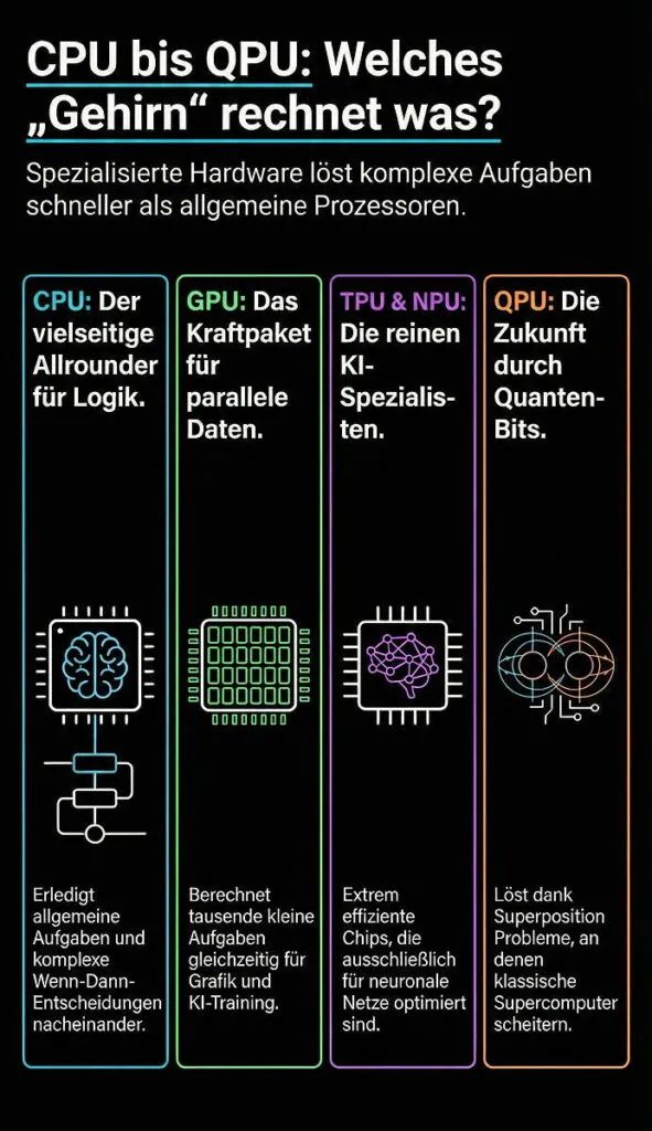 QPU: die neue Schnittstelle zwischen klassischem und Quantencomputing