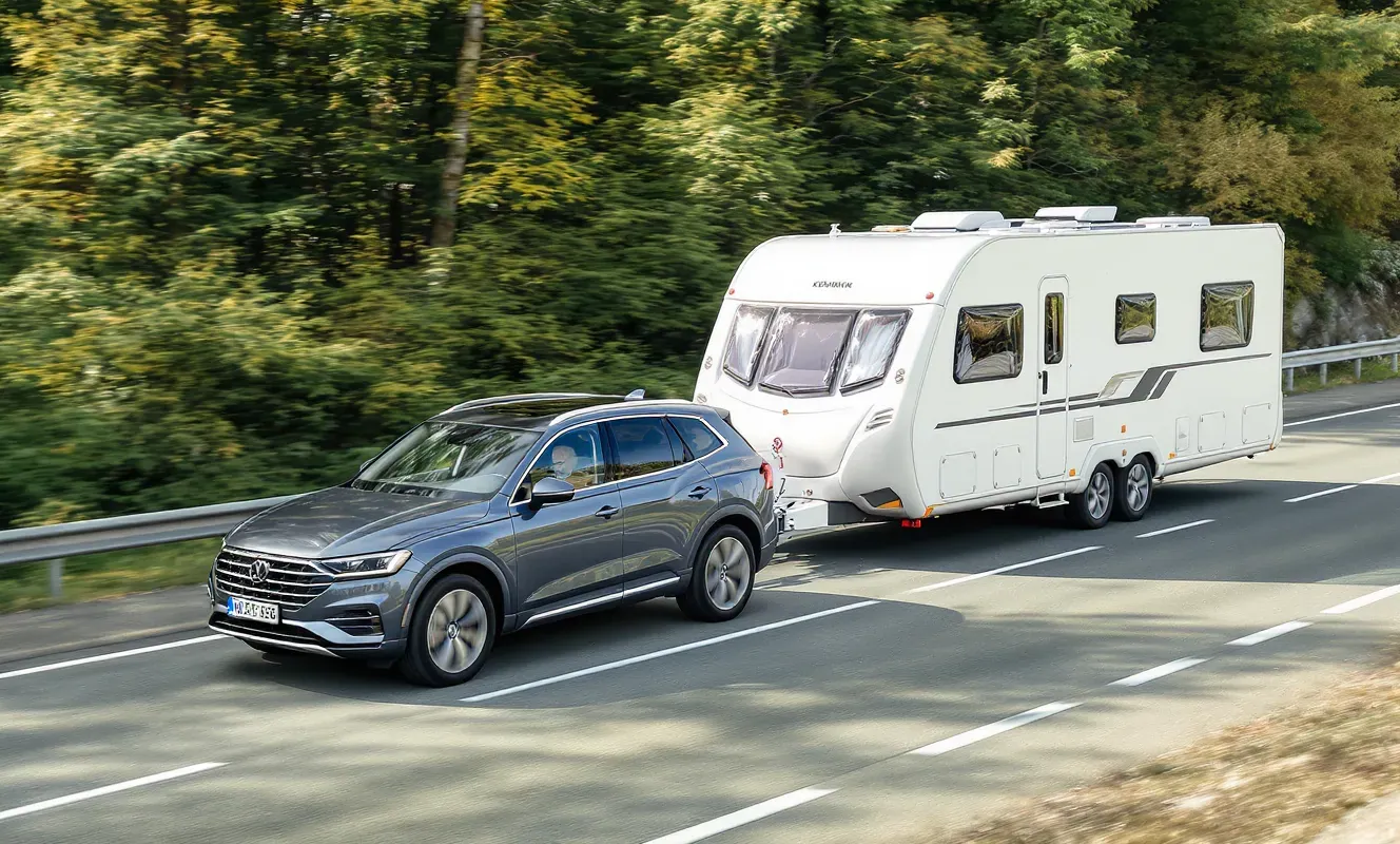 Zulässiges Gesamtgewicht Wohnwagen: Wann der B96-Führerschein an Grenzen stößt