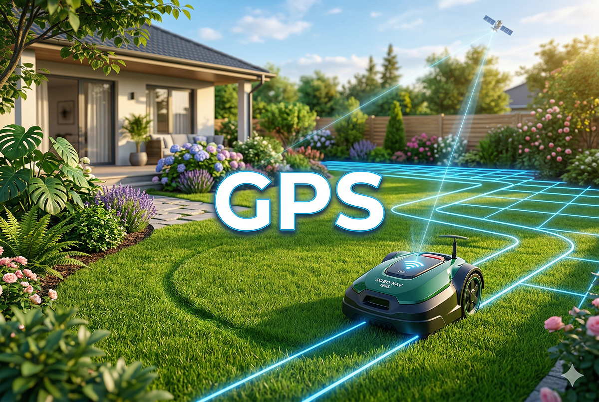 Mähroboter mit GPS