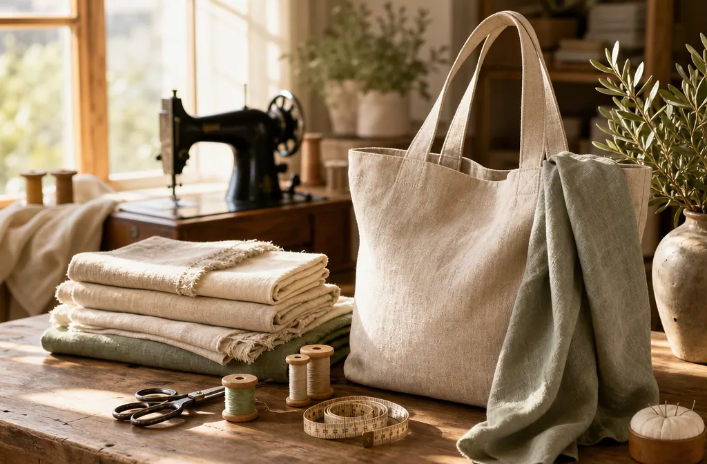 Upcycling von alten Leinenstoffen: Einfache Nähprojekte für Anfänger