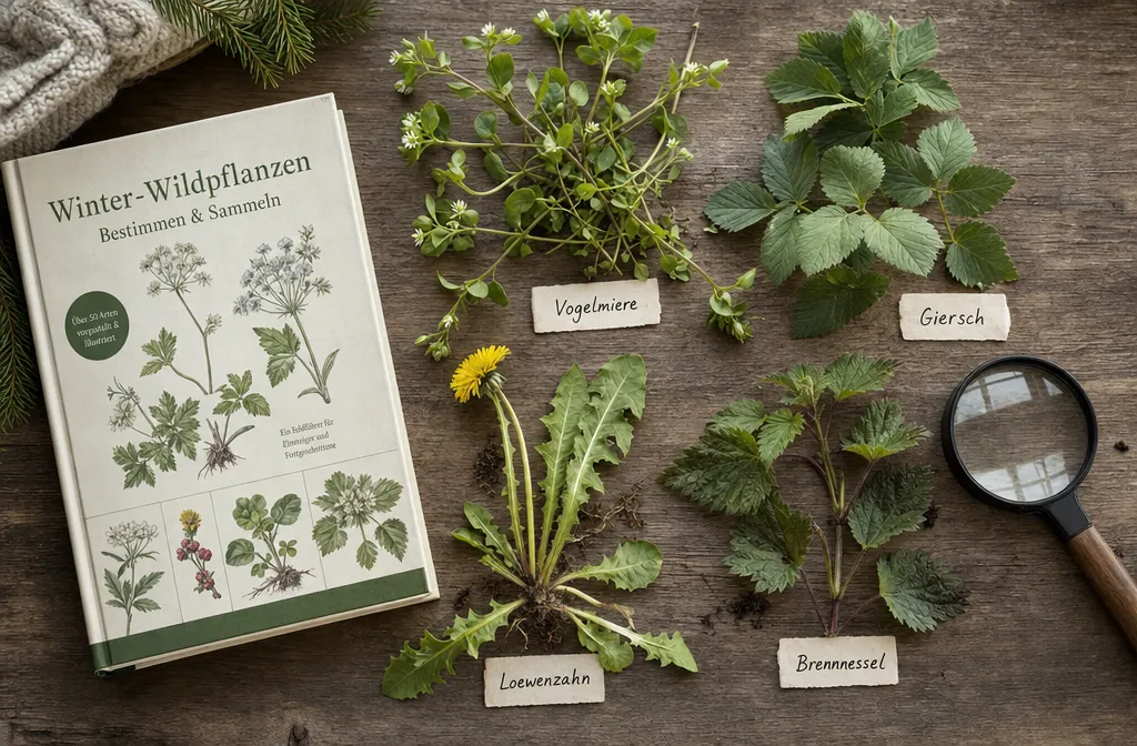 Was sind die sichersten winterlichen Wildpflanzen in Städten zum Sammeln