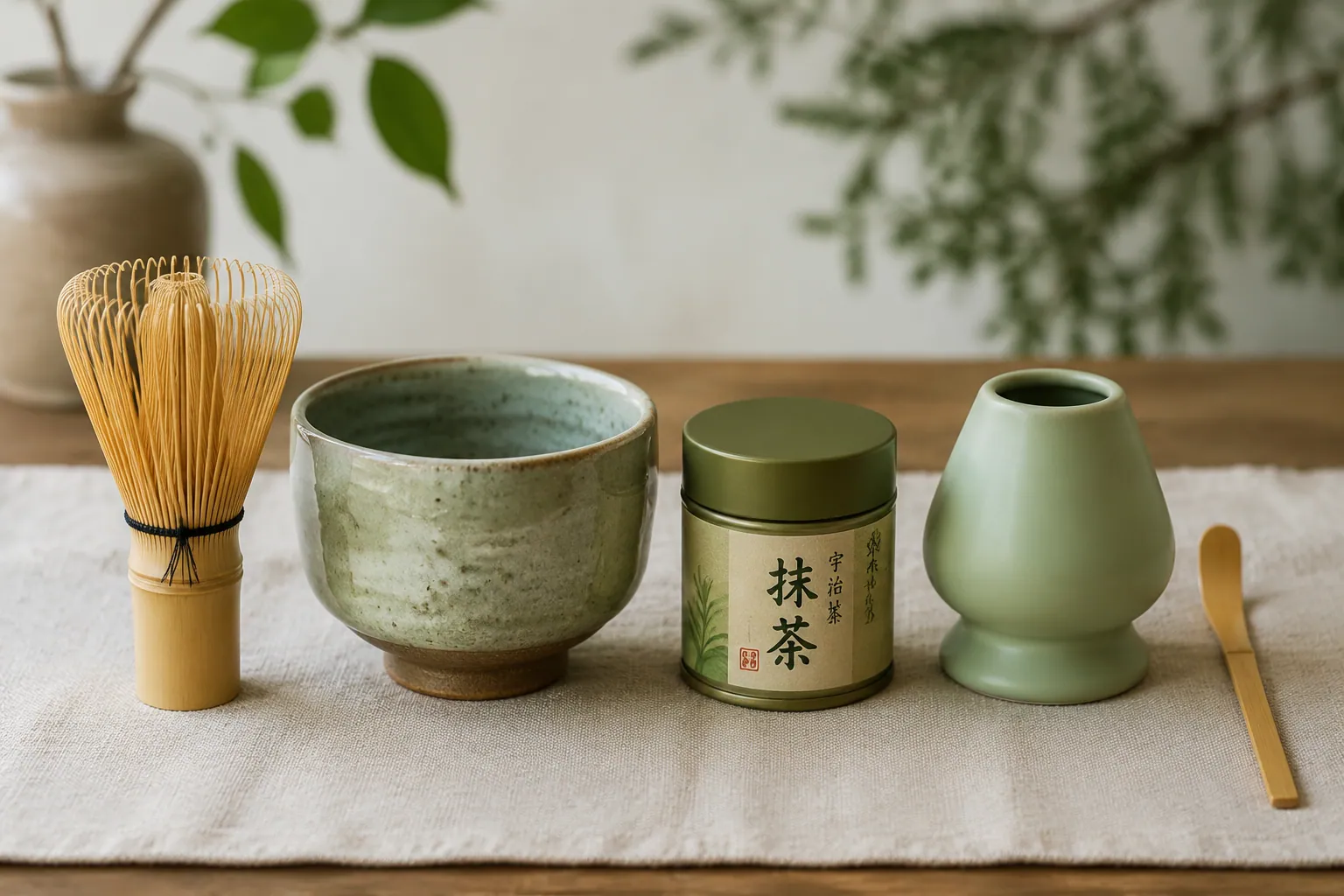 Was sind die wichtigsten Utensilien für Matcha unterwegs