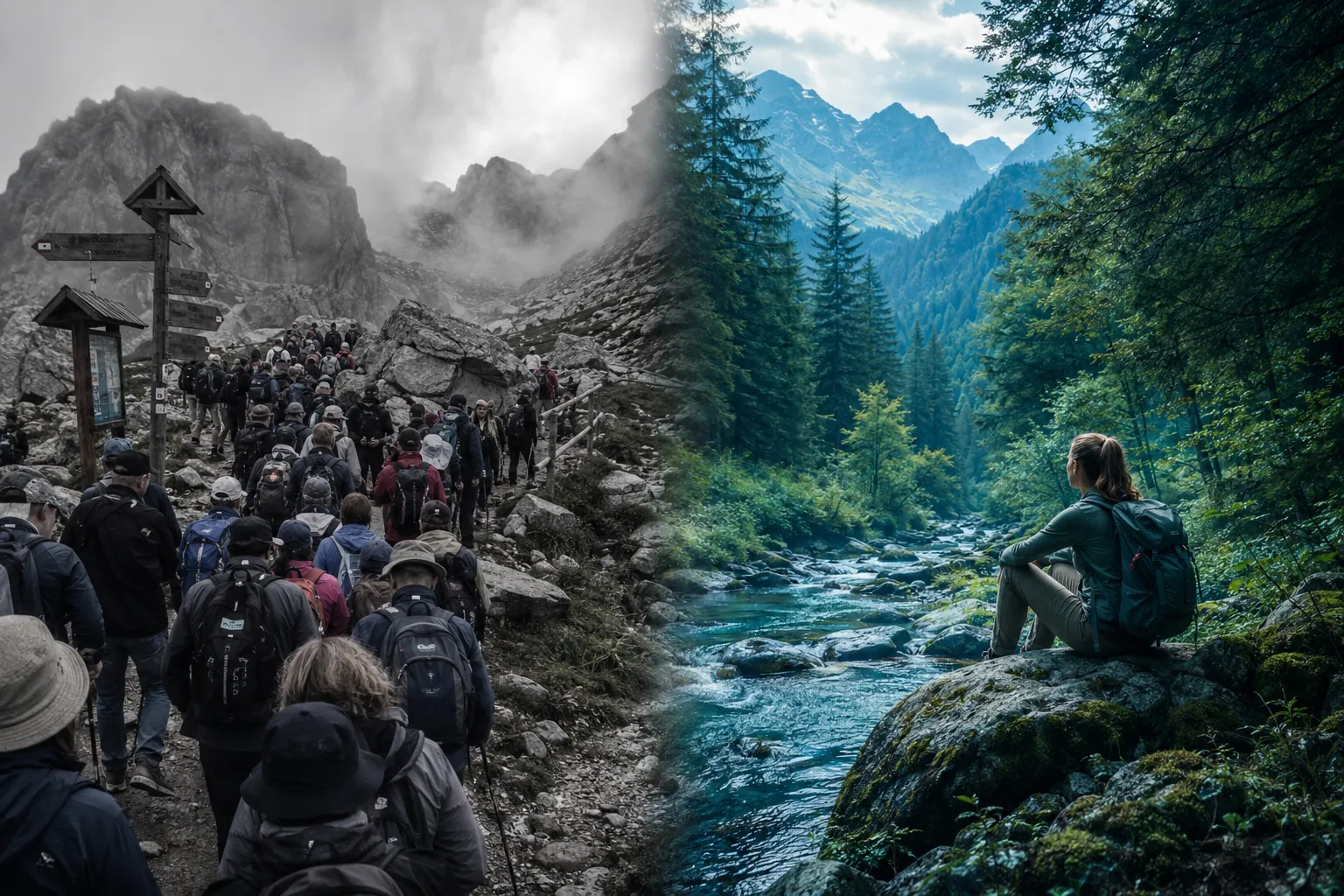 Welche Naturschutzregeln gelten beim Wandern abseits von Touristenpfaden?