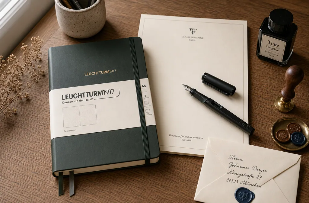 Welche Materialien brauche ich zum handschriftlichen Briefeschreiben?