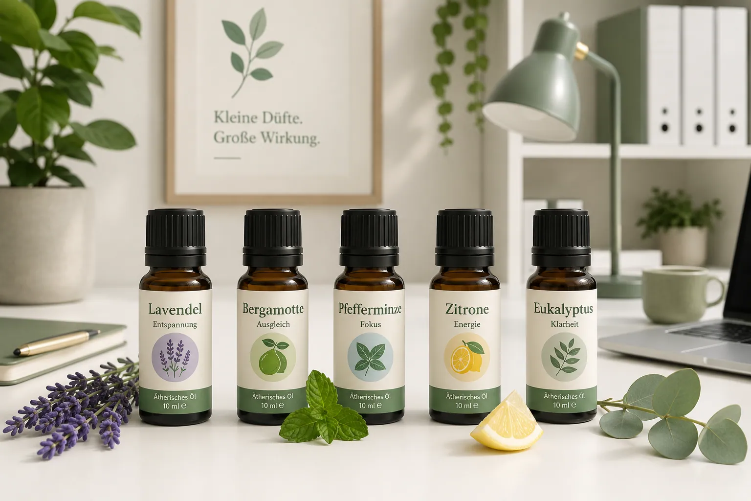 Welche ätherischen Öle wirken nachweislich gegen Stress?
