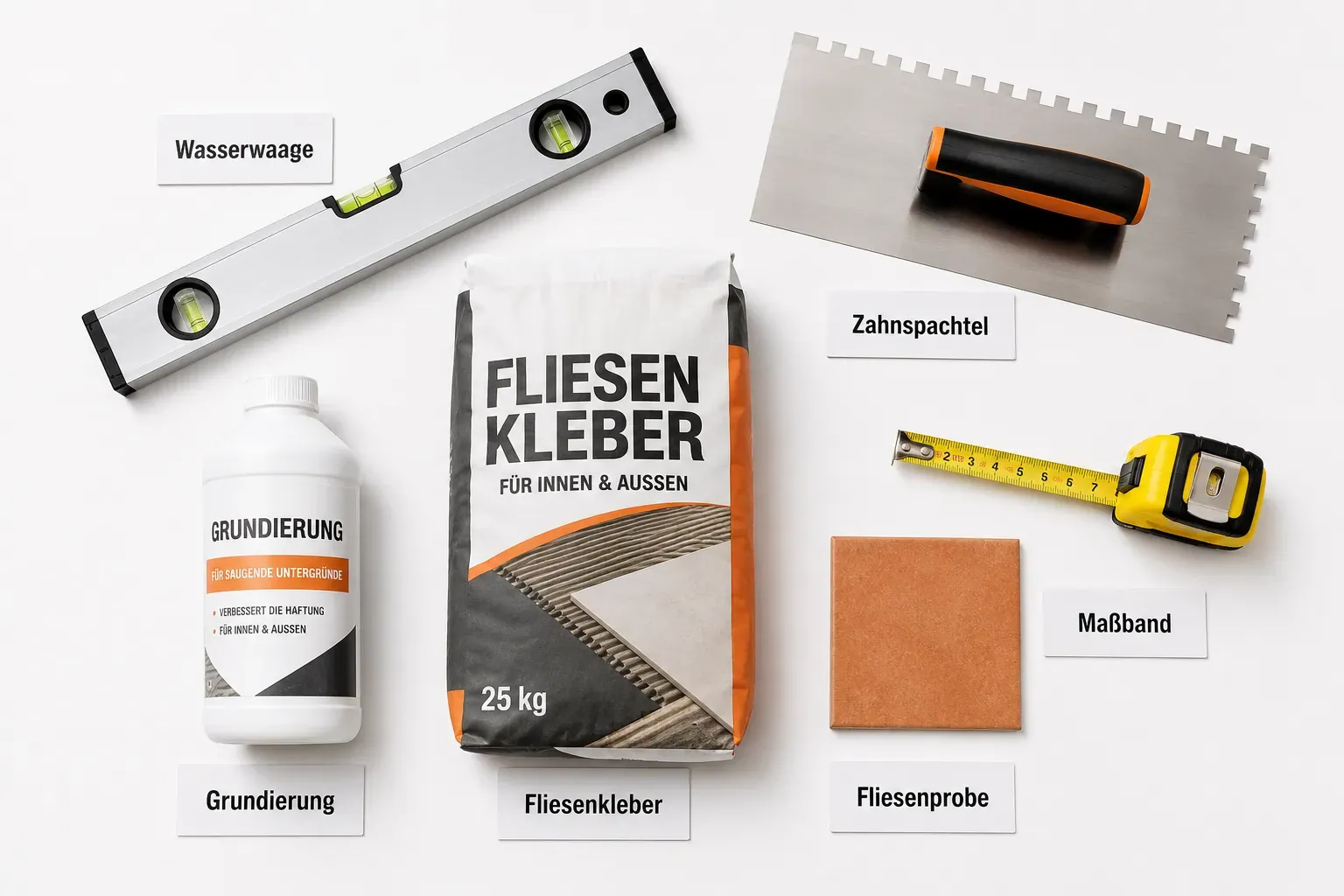 Auf einen Blick: Das Wichtigste zur Untergrundvorbereitung